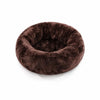 All-Season Plush Pet Bed for Cats and Small Dogs
