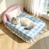 Waterproof Washable Pet Sofa Bed with Pillow