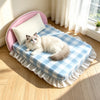 Waterproof Washable Pet Sofa Bed with Pillow