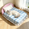 Waterproof Washable Pet Sofa Bed with Pillow