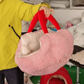 Portable Pet Bed with Carry Handle for Small Dogs and Cats