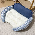 Reversible Curved Pet Sofa Bed for Small Dogs & Cats