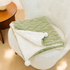 Cotton-Linen Pet Blanket Mat for Cats & Dogs