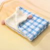 Cotton-Linen Pet Blanket Mat for Cats & Dogs