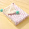 Cotton-Linen Pet Blanket Mat for Cats & Dogs