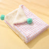 Cotton-Linen Pet Blanket Mat for Cats & Dogs