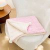 Cotton-Linen Pet Blanket Mat for Cats & Dogs