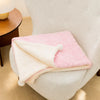 Cotton-Linen Pet Blanket Mat for Cats & Dogs