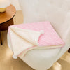 Cotton-Linen Pet Blanket Mat for Cats & Dogs