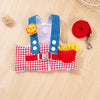 Pet Outdoor Harness and Hat Sets for Small Dogs and Cats