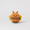 Cartoon Squeaky Ball Dog Toy