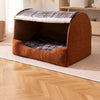 Enclosed Dog House Bed for Small to Large Dogs