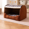 Enclosed Dog House Bed for Small to Large Dogs