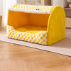 Enclosed Dog House Bed for Small to Large Dogs