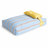 Striped Pet Beds with Pillow – Round, Long & Flat Styles