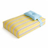 Striped Pet Beds with Pillow – Round, Long & Flat Styles