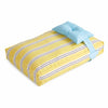 Striped Pet Beds with Pillow – Round, Long & Flat Styles