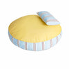 Striped Pet Beds with Pillow – Round, Long & Flat Styles