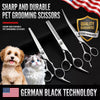 Pet Grooming Shears and Comb for Dogs and Cats