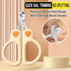 Round-Hole Pet Nail Clippers for Cats and Dogs