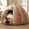 Enclosed Cat & Dog Bed with Removable, Washable Cover