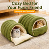 Removable, Washable Semi-Enclosed Pet Bed