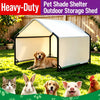 Outdoor Pet Tent with Ground Stakes