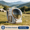 Expandable Clear-Window Pet Carrier Backpack