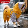 Waterproof Hooded Raincoat for Small and Medium Dogs