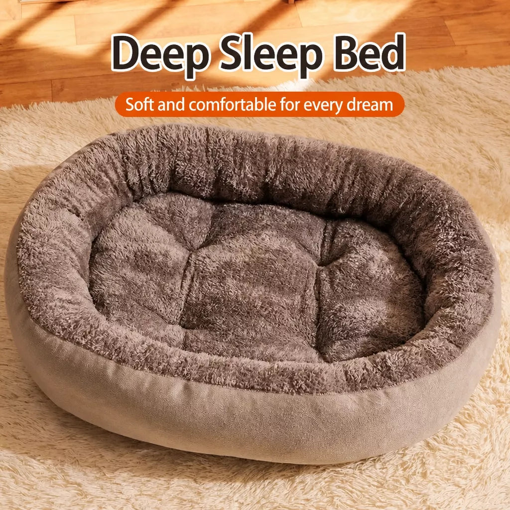 Removable-Washable Pet Bed for Dogs and Cats