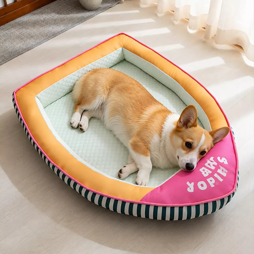 Year-Round Polyester Pet Bed Mat for Dogs and Cats