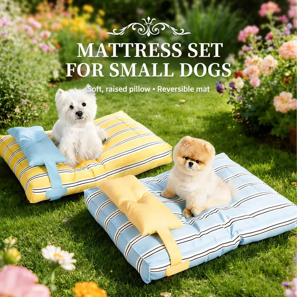 Washable Polyester Pet Bed for Dogs and Cats in Multiple Sizes