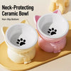 Elevated Ceramic Pet Bowl with Stand