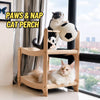 Sisal Cat Scratcher Bed with Football Toy