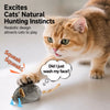 Sound-Activated Plush Mouse Toy for Cats