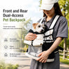Mesh Pet Carrier Backpack for Cats & Small Dogs
