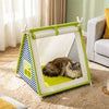 Four-Season Washable Foldable Pet Tent for Cats and Dogs