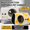 Space Capsule Pet Carrier Backpack, Up to 16 lb