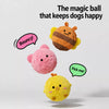 Cartoon Spiky Squeaky Ball Toy for Dogs