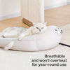 Semi-Enclosed Washable Cat & Dog Bed