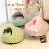 Cozy Semi-Enclosed Pet Bed for Cats and Small Dogs
