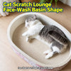 Oval Corrugated Cardboard Cat Scratcher Bed