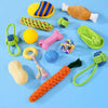 Plush Knotted Rope Chew Toy for Dogs & Cats