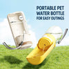 Portable Dog Water Bottle for Walks and Travel