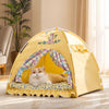 Enclosed Polyester Pet Tent Bed for Cats and Dogs