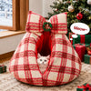Semi-Enclosed Pet Tent Bed for Cats and Small Dogs