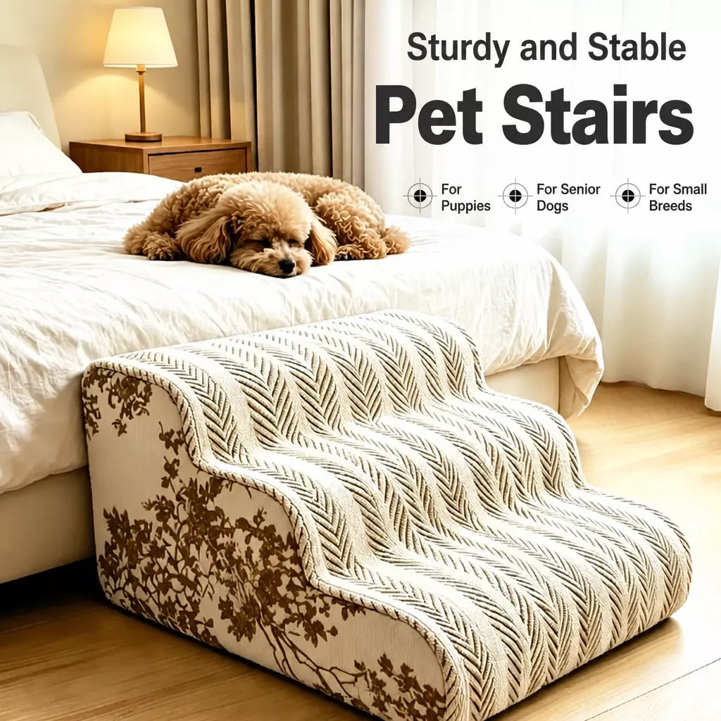 Foam Pet Stairs for Beds and Sofas p-05218
