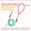 Nylon Round Rope Dog Leash for Small and Medium Dogs