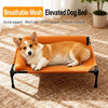 Elevated Mesh Dog Cot with Metal Frame for Small and Large Dogs