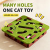 Square Plush Cat Toy with Three Bells